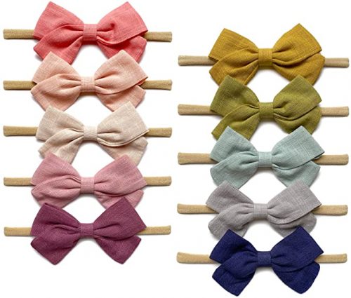 baby girl bow headbands australia