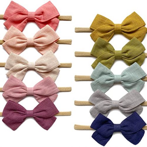 baby girl bow headbands australia