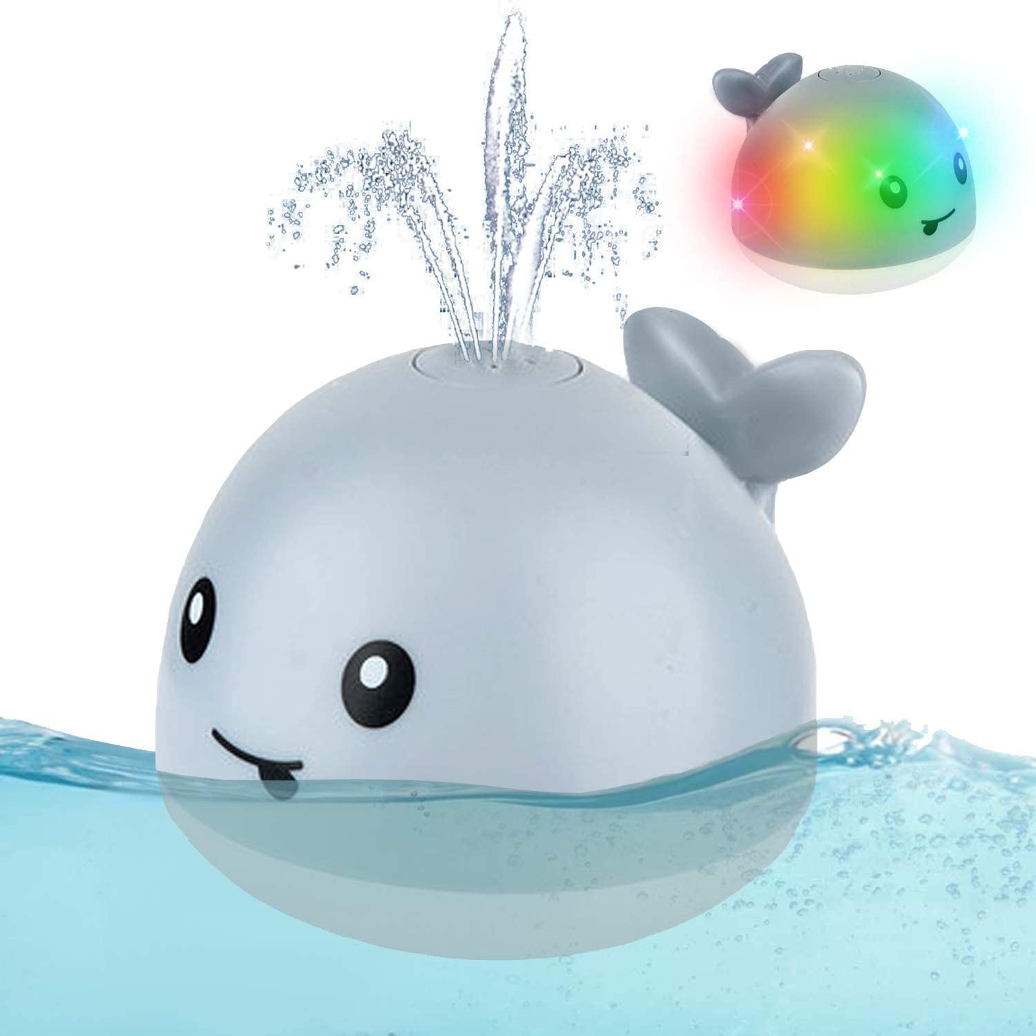 Whale Automatic Spray Bath Toy | BubStore Australia